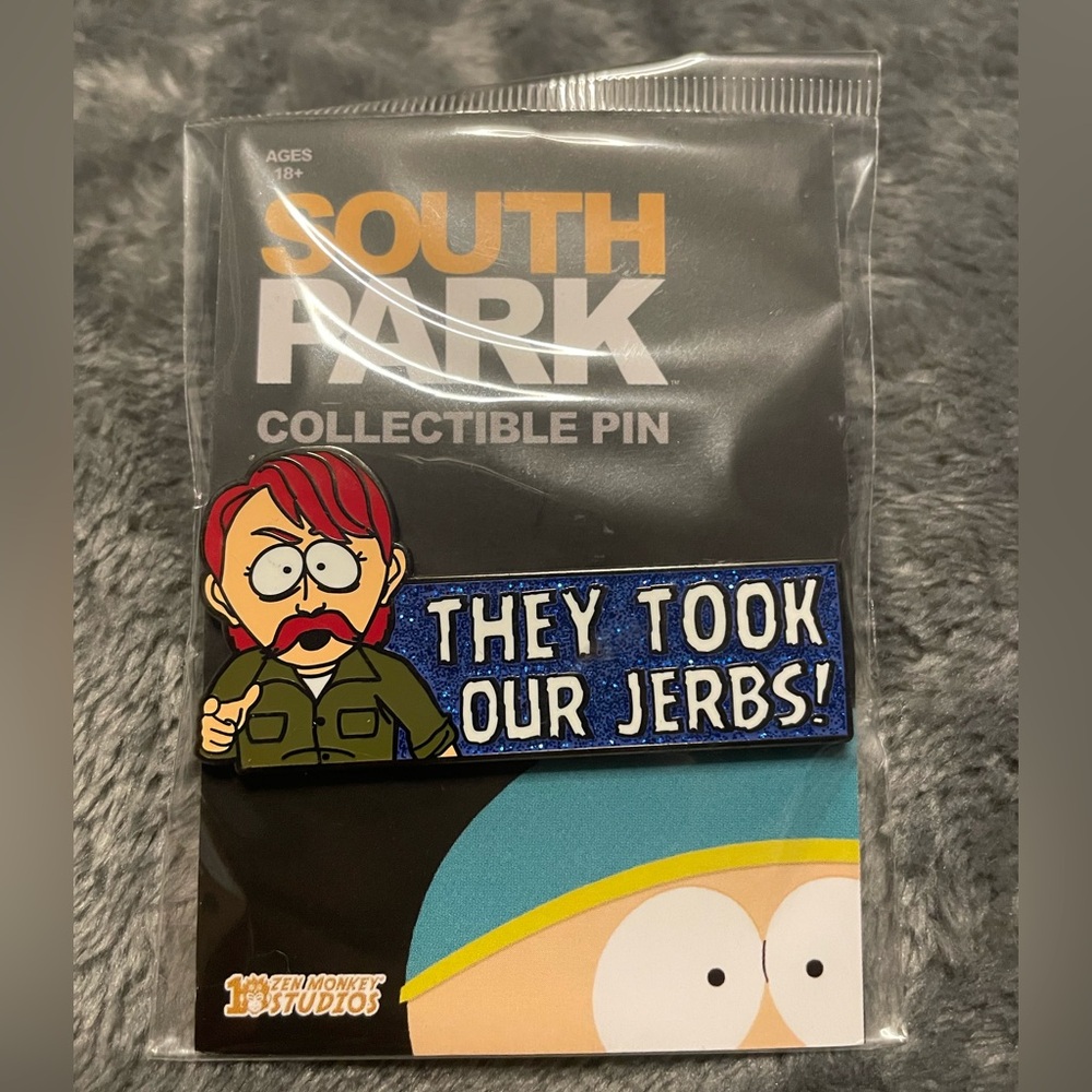 South Park Character Collectible Enamel Pin